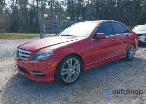 2011 Mercedes-Benz C 300 Sport from USA, damaged, VIN WDDGF5EB9BF650794